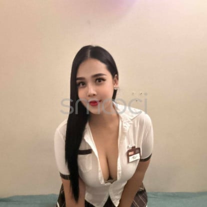 April – 100% real breasts. 