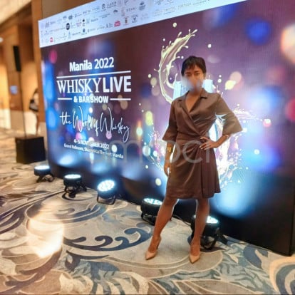 Erin – Had a great time at Whisky Live Manila 2022 :)