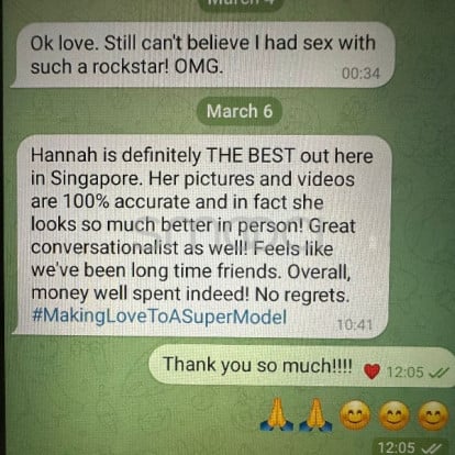 Hannah – Another honest review ☺️🤗🙊
