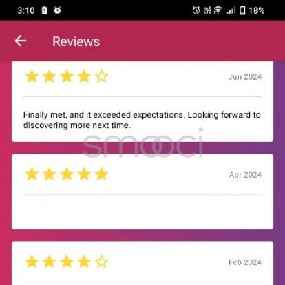 Letina – Reviews Screenshot 